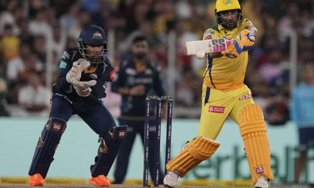 CSK Lifts Tata IPL 2023 Trophy In The Last Ball Thriller At The Iconic