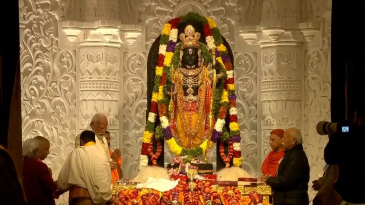 PM Modi inaugurates Ram Mandir in Ayodhya - Nation Now