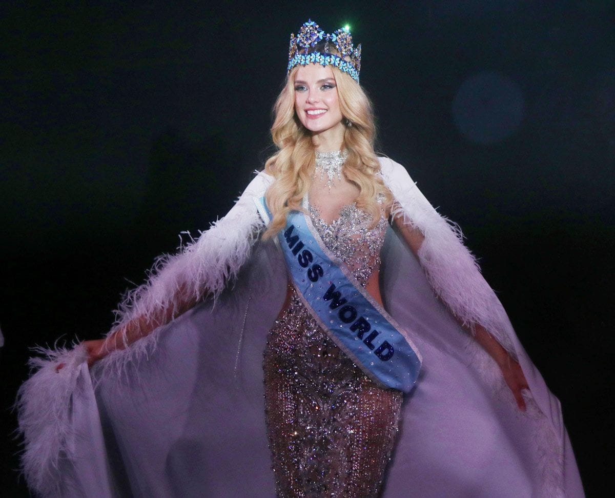 Czech Republic Krystyna Pyszkova Crowned New Miss World - Nation Now